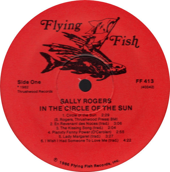 Sally Rogers : In The Circle Of The Sun (LP, Album, RE)
