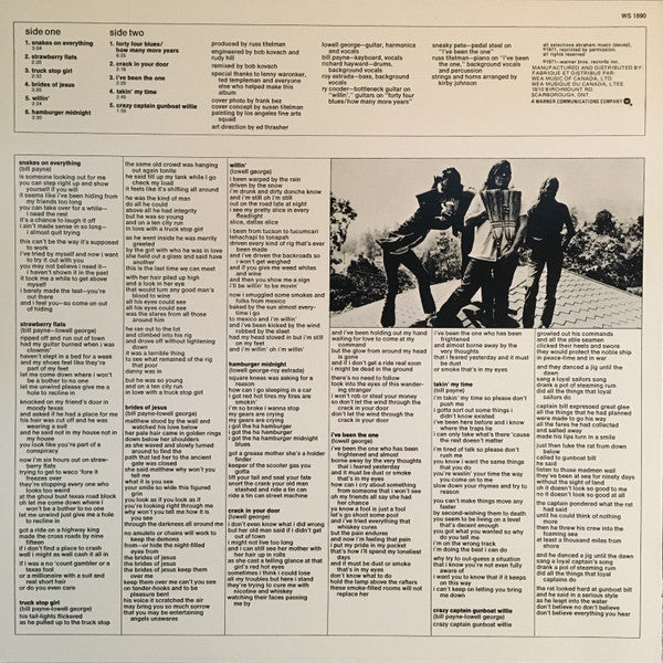 Little Feat : Little Feat (LP, Album, RE)