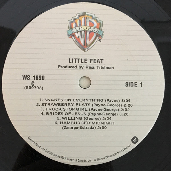 Little Feat : Little Feat (LP, Album, RE)