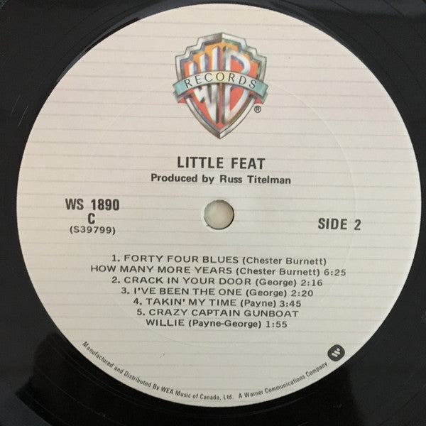 Little Feat : Little Feat (LP, Album, RE)