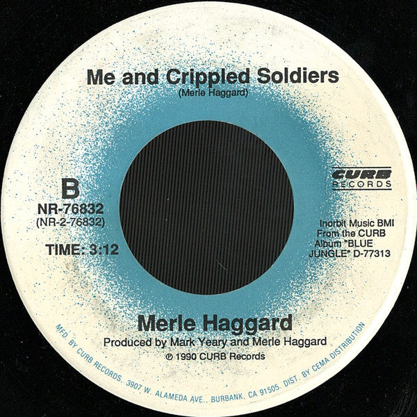 Merle Haggard : When It Rains It Pours (7", Single)