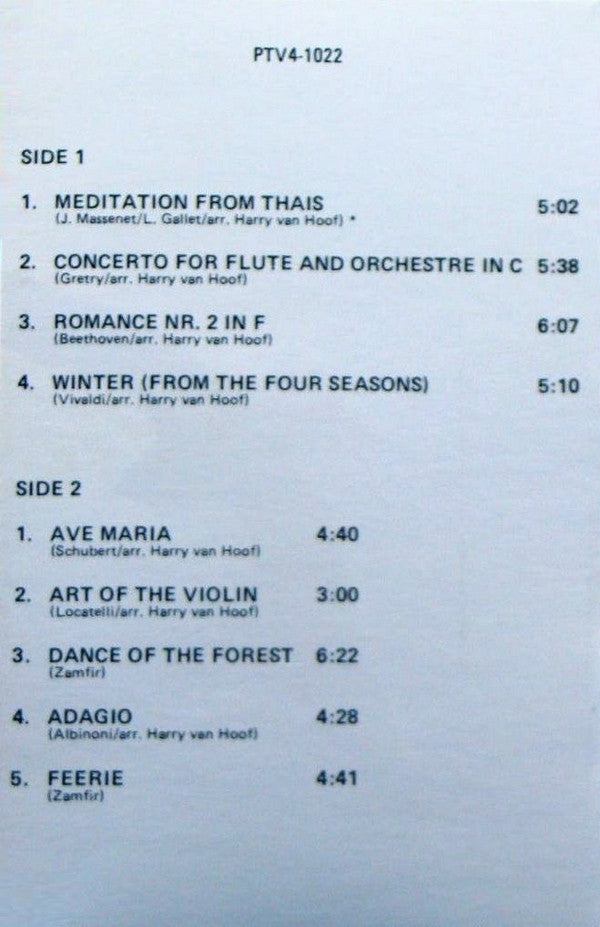 Gheorghe Zamfir : Tranquility (Cass, Album, Dol)