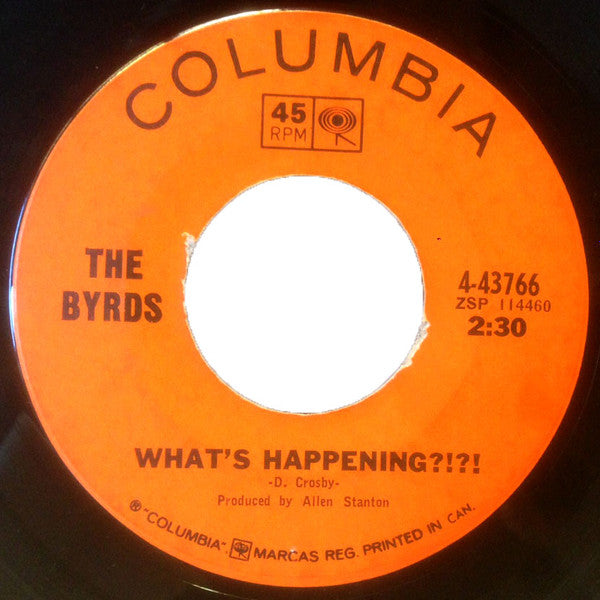 The Byrds : Mr. Spaceman (7", Single)