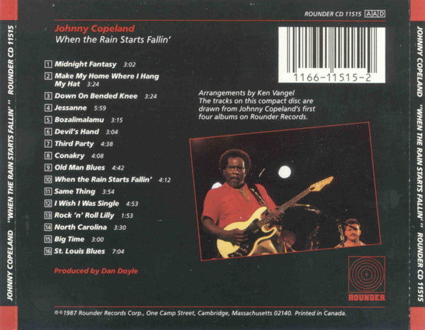 Johnny Copeland : When The Rain Starts Fallin' (CD, Comp)