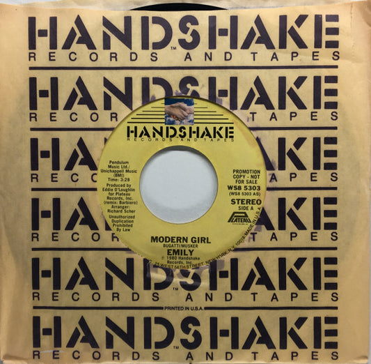 Emily* : Modern Girl (7", Promo)
