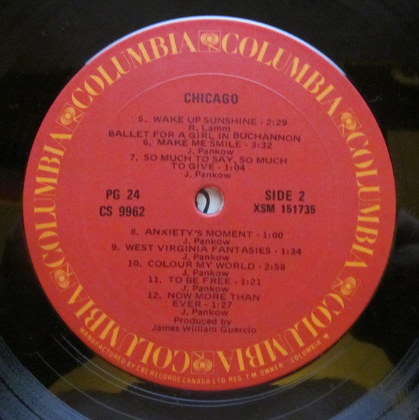Chicago (2) : Chicago (2xLP, Album, RE, Gat)