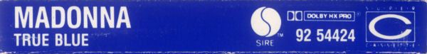 Madonna : True Blue (Cass, Album)