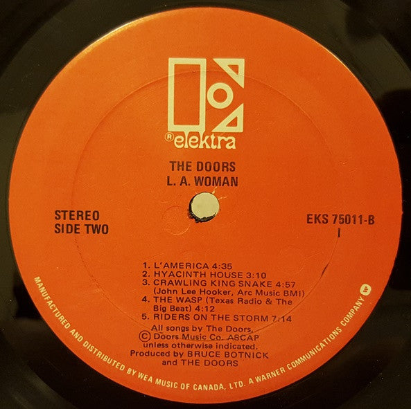 The Doors : L.A. Woman (LP, Album, RE, Imp)