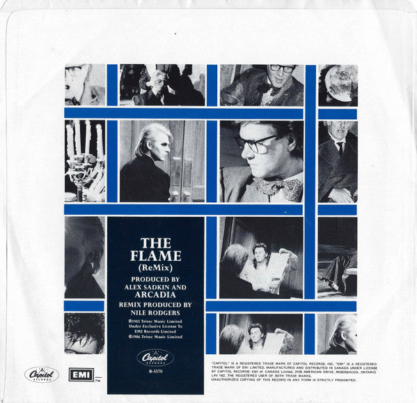 Arcadia (3) : The Flame (Remix) (7", Single)