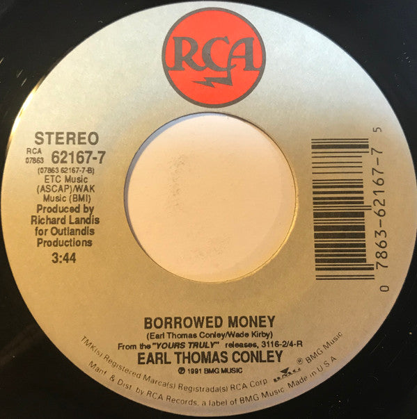 Earl Thomas Conley : Hard Days And Honky Tonk Nights (7", Single)
