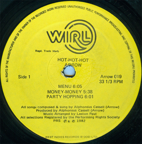 Arrow (2) : Hot Hot Hot (LP, Album)