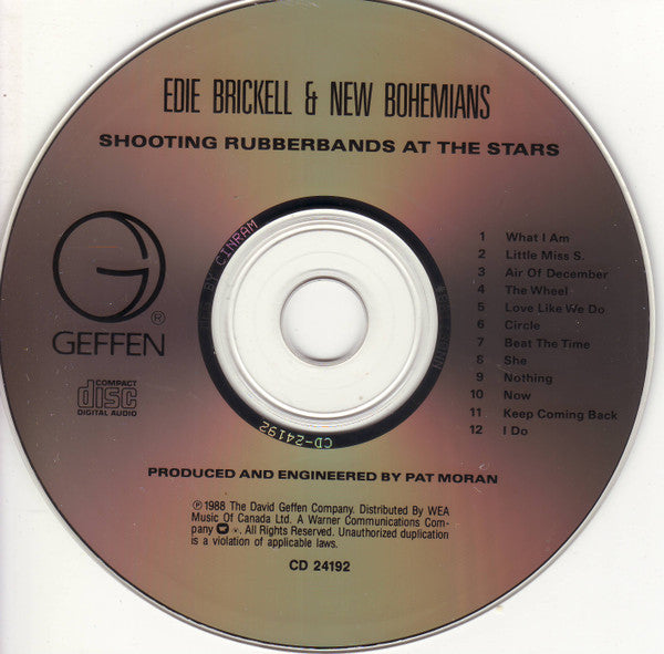 Edie Brickell & New Bohemians : Shooting Rubberbands At The Stars (CD, Album)