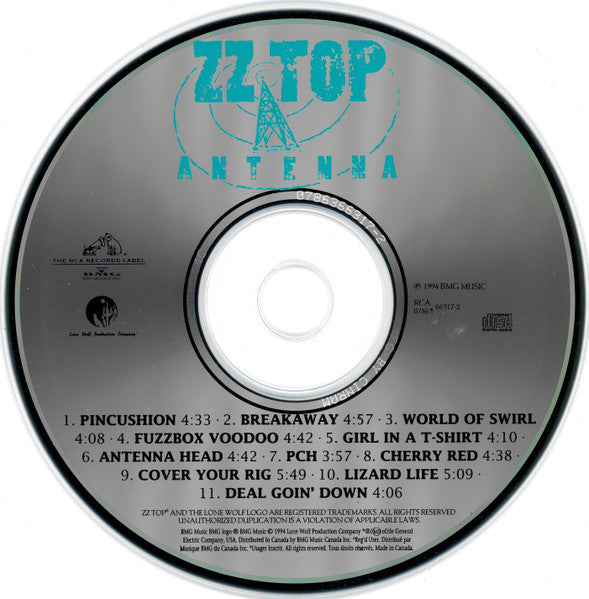 ZZ Top : Antenna (CD, Album)