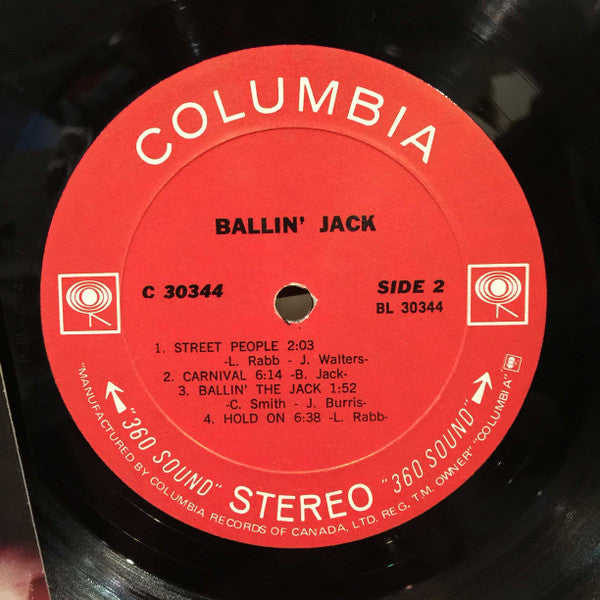 Ballin' Jack : Ballin' Jack (LP, Album)