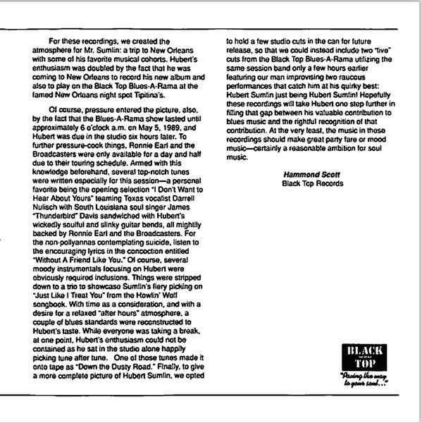 Hubert Sumlin Featuring James "Thunderbird" Davis, Ronnie Earl, Darrell Nulisch : Healing Feeling (CD, Album)