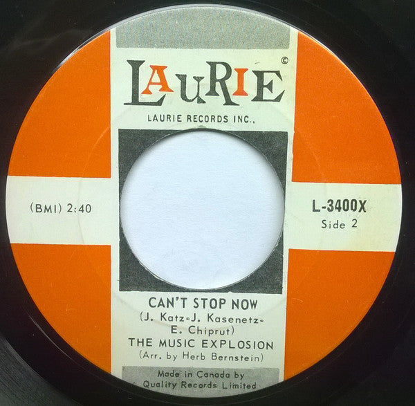 The Music Explosion : Sunshine Games (7", Single)