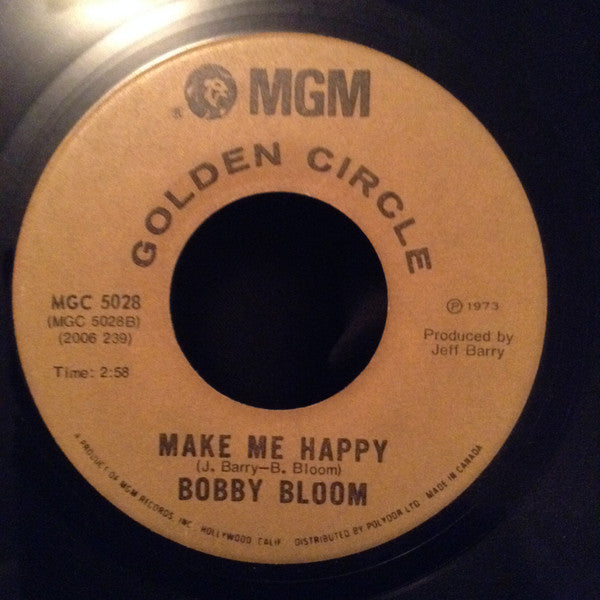 Bobby Bloom : Montego Bay / Make Me Happy (7", Single)