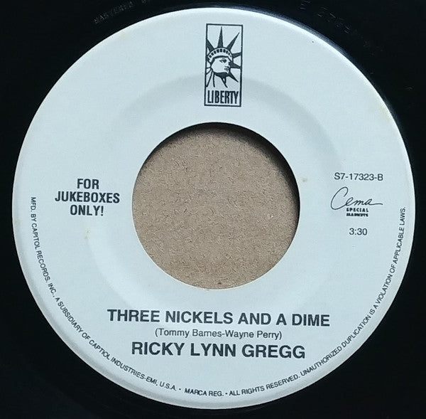 Ricky Lynn Gregg : If I Had A Cheatin' Heart (7", Single, Jukebox)
