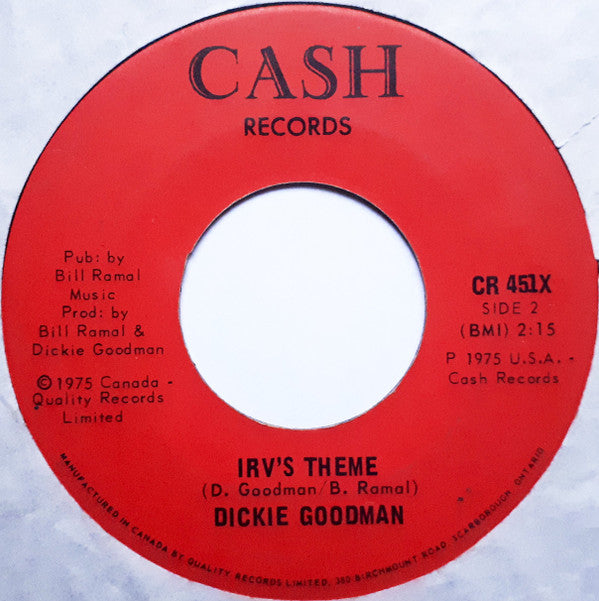Dickie Goodman : Mr. Jaws (7", Single)