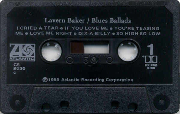 LaVern Baker : Blues Ballads (Cass, Album, RE, Dol)