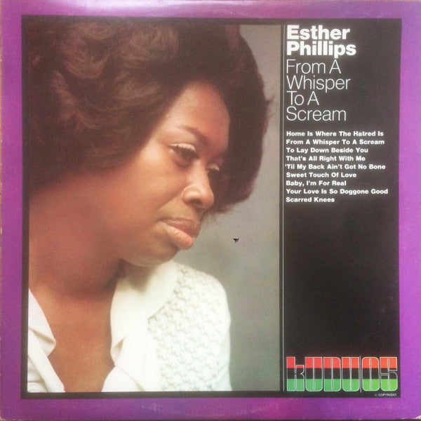 Esther Phillips : From A Whisper To A Scream (LP, Album)