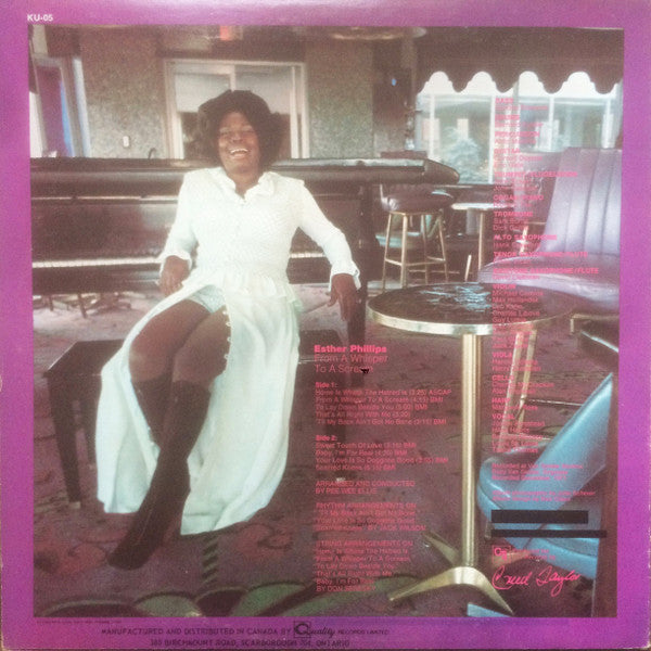Esther Phillips : From A Whisper To A Scream (LP, Album)