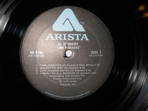 Al Stewart : Time Passages (LP, Album, Club)