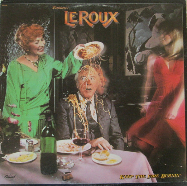 Le Roux : Keep The Fire Burnin' (LP, Album)
