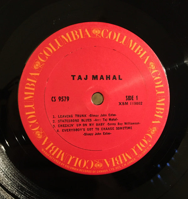 Taj Mahal : Taj Mahal (LP, Album, RE)