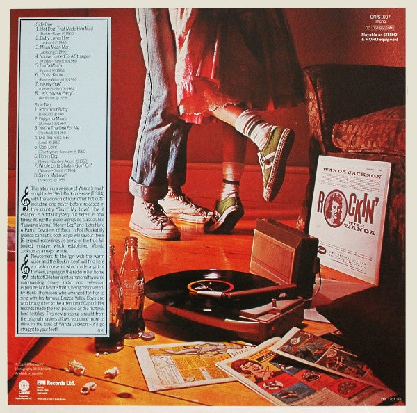 Wanda Jackson : Rockin' With Wanda (LP, Comp, Mono, RE, Pur)