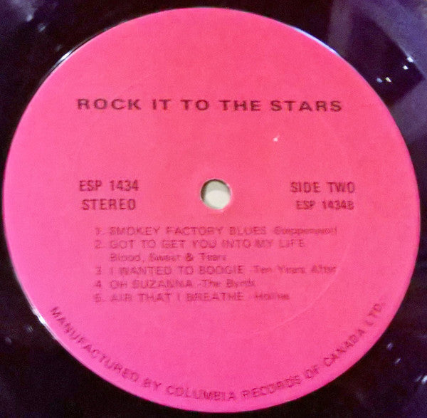 Various : Rock It To The Stars (LP, Comp)