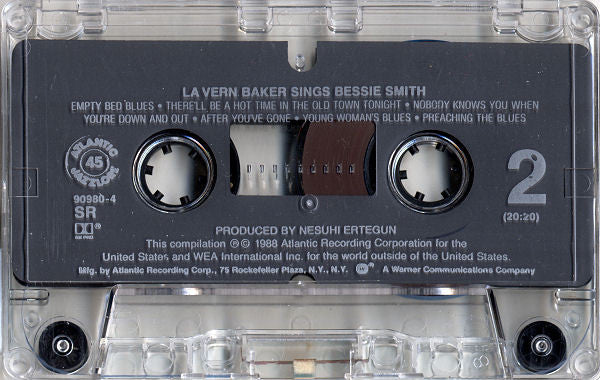 LaVern Baker : La Vern Baker Sings Bessie Smith (Cass, Album, RE, Dol)