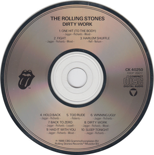 The Rolling Stones : Dirty Work (CD, Album)