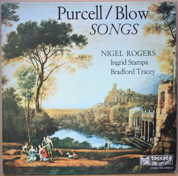 Henry Purcell / John Blow - Nigel Rogers (2), Ingrid Stampa, Bradford Tracey : Songs (LP)