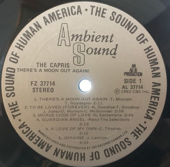 The Capris : There's A Moon Out Again! (LP, Album)