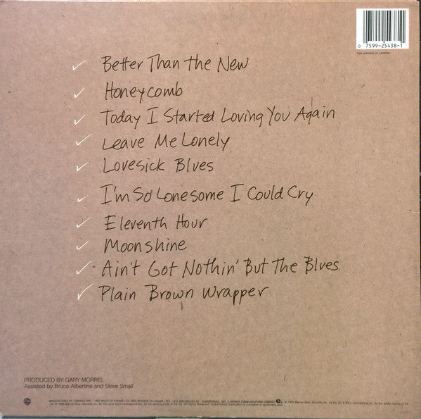 Gary Morris : Plain Brown Wrapper (LP, Album)