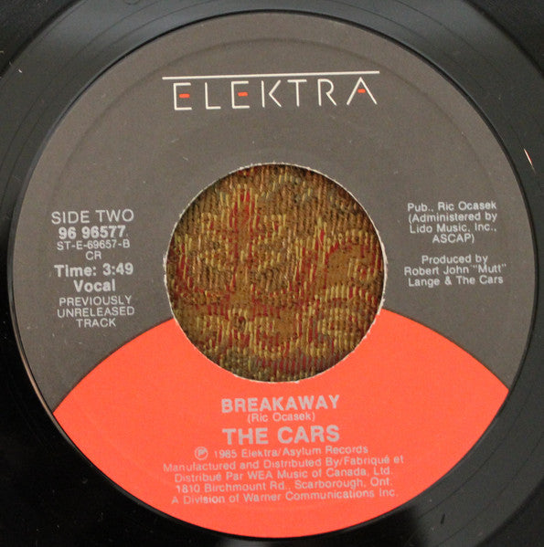 The Cars : Why Can't I Have You (7", Single)