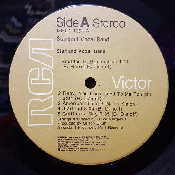 Starland Vocal Band : Starland Vocal Band (LP, Album)