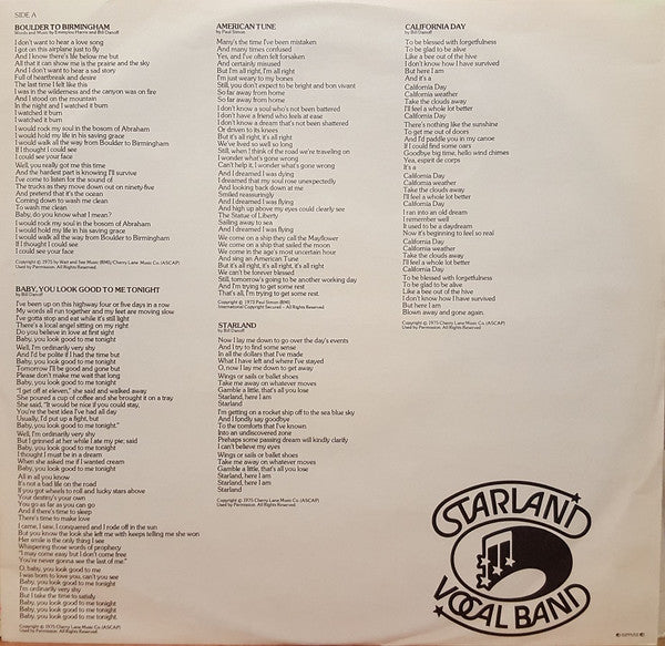 Starland Vocal Band : Starland Vocal Band (LP, Album)