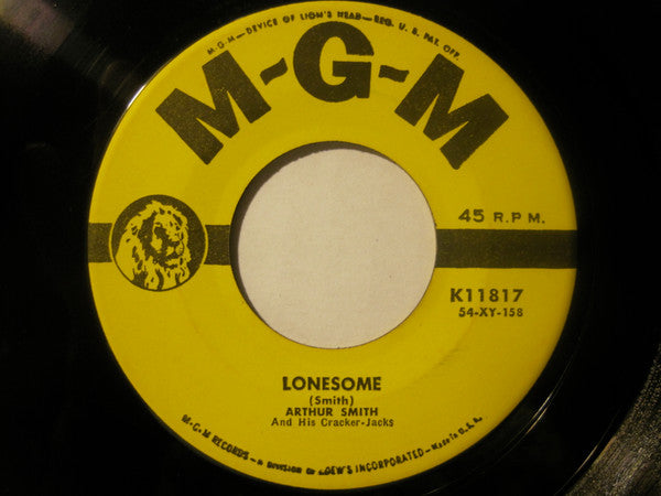 Arthur Smith And His Cracker-Jacks : Lonesome / Half-Moon (7", Single)