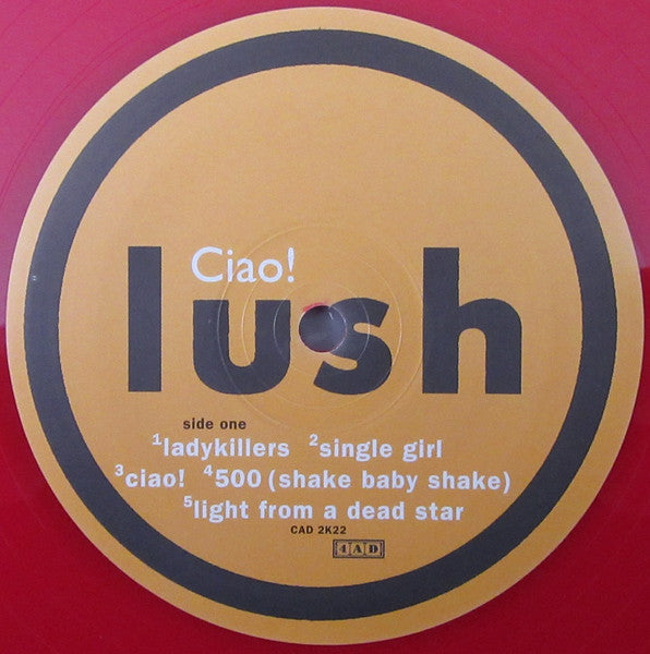 Lush : Ciao! Best Of Lush (2xLP, RSD, Comp, Ltd, RE, Red)