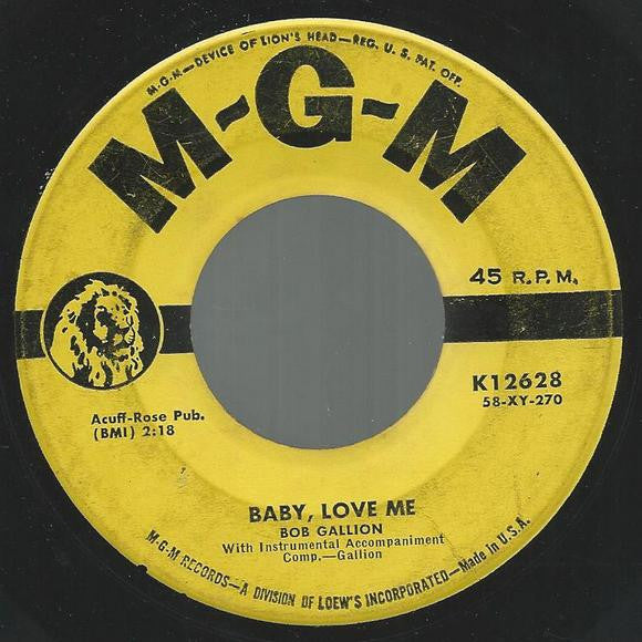 Bob Gallion : I Miss You (7", Single)