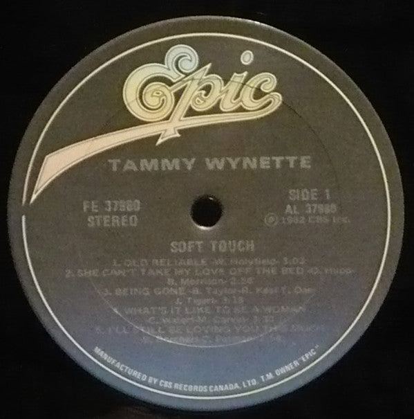Tammy Wynette : Soft Touch (LP, Album)