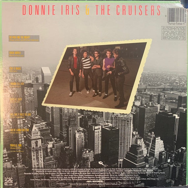 Donnie Iris And The Cruisers : The High And The Mighty (LP, Album)