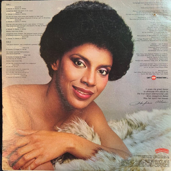 Phylicia Allen : Josephine Superstar (LP, Album, P/Mixed)