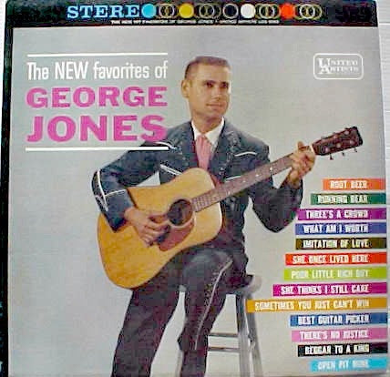 George Jones (2) : The New Favorites Of George Jones (LP)