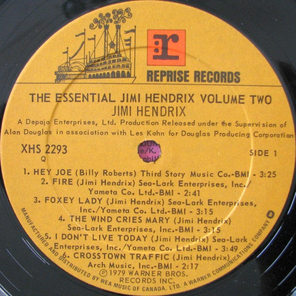 Jimi Hendrix : The Essential Jimi Hendrix Volume Two (LP, Comp + 7", S/Sided, EP)