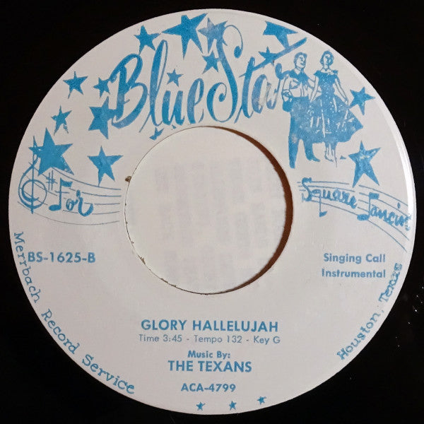 The Texans : Glory Hallelujah (7", Single)