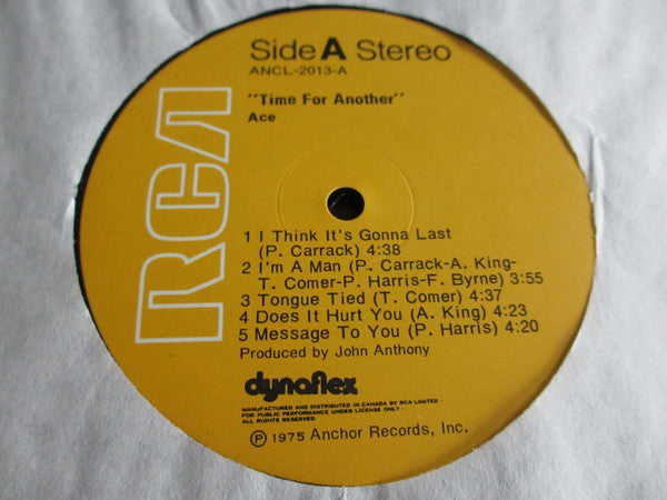 Ace (7) : Time For Another (LP, Album)
