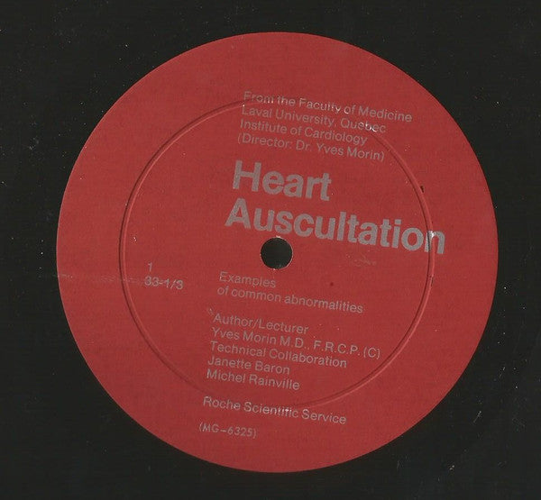 Dr. Yves Morin : Heart Auscultation (Examples Of Common Abnormalities) (10")